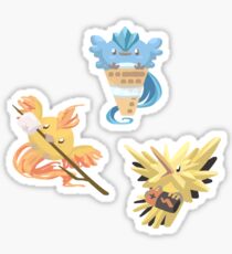 Mini Set of Three Sticker