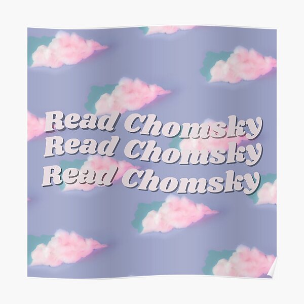 Lesen Sie Chomsky Poster