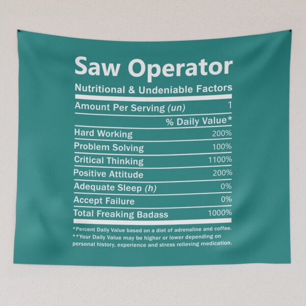 Item preview, Saw Operator  designed and sold by ScreamPrintSto.