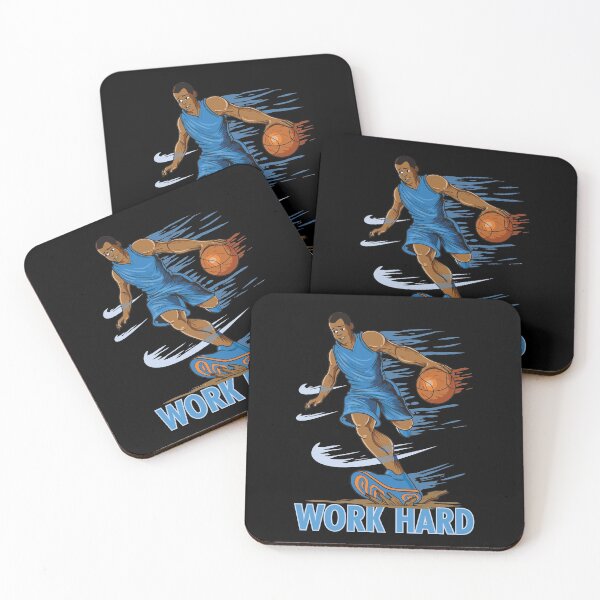Item preview, Basketball Motivation Quote Work Hard designed and sold by FalkDania.