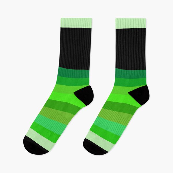 Item preview, Striped seamless pattern in shades of green designed and sold by seelya83.