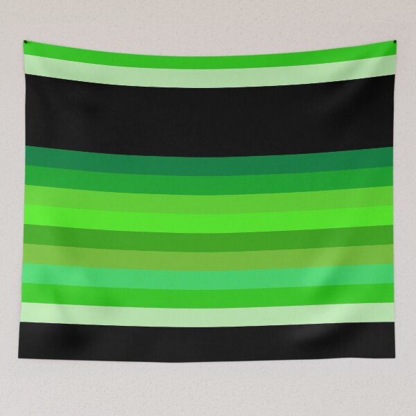 Item preview, Striped seamless pattern in shades of green designed and sold by seelya83.