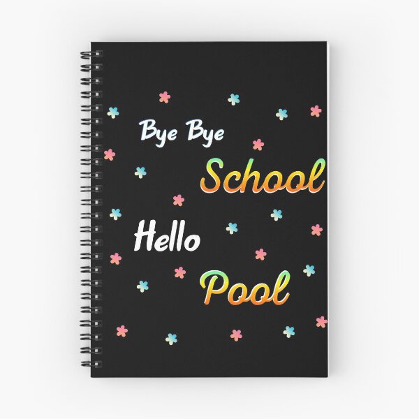Item preview, Bye bye school hello pool designed and sold by Lakki-s.