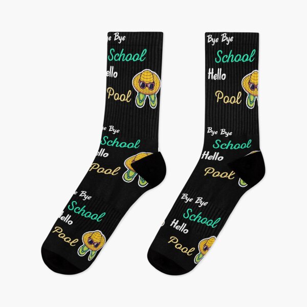 Item preview, Bye bye school hello pool designed and sold by Lakki-s.