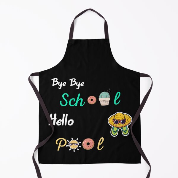 Item preview, Bye bye school hello pool designed and sold by Lakki-s.