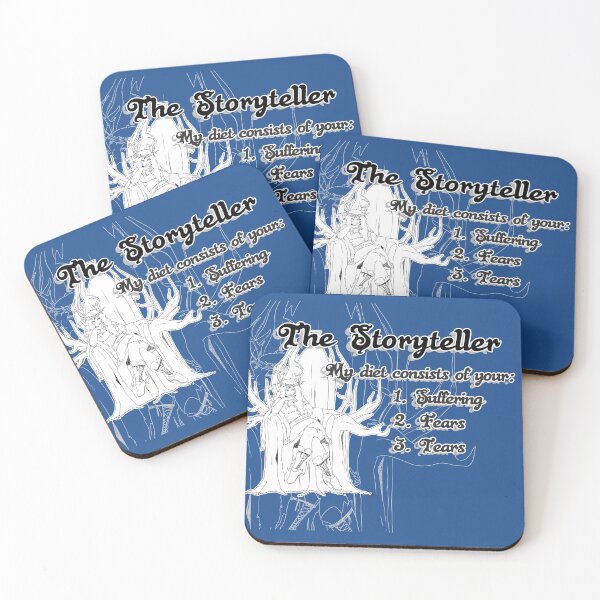 Item preview, A Storyteller's Diet - Storyteller Quotes designed and sold by SeattleLARP.