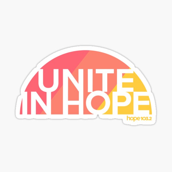 Item preview, UNITE IN HOPE sunrise designed and sold by Hope 103.2.