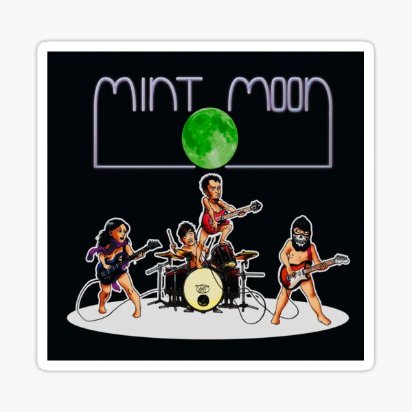 Mint Moon Demotape Sticker