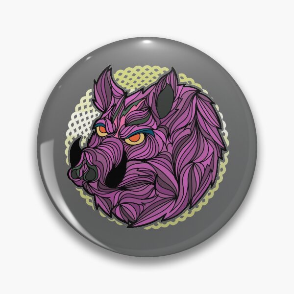 Item preview, Wild Boar Head - Pink designed and sold by Chubuter.