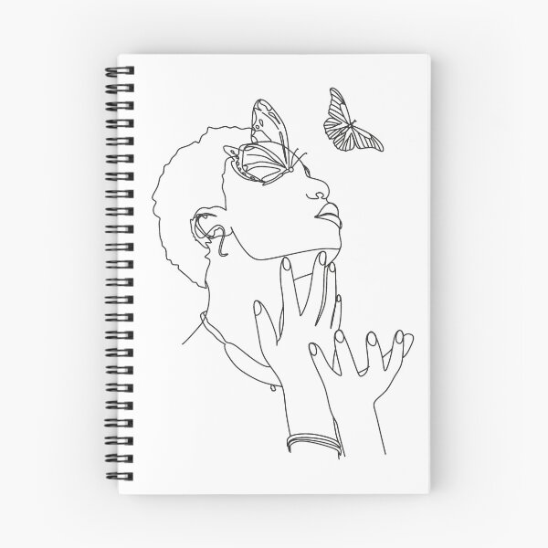 Artikelvorschau, Frau mit Schmetterling. Frauengesicht mit Blumen. Abstraktes Gesicht mit Blumen. Skandinavischer Druck, Skandinavischer, Nordischer, Trendiger Druck, Gestylt, Skandinavische Kunst, Moderne Kunst, Druck, Minimalistisch, Modern Poste entworfen und verkauft von Nina Velychko.