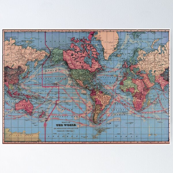 World map Poster 282635