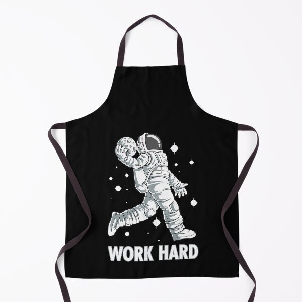 Item preview, Basketball Motivation Quote Work Hard Astronaut Slam Dunk designed and sold by FalkDania.