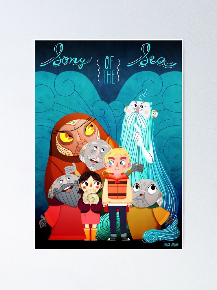 Song Of The Sea Poster By Luabend Redbubble