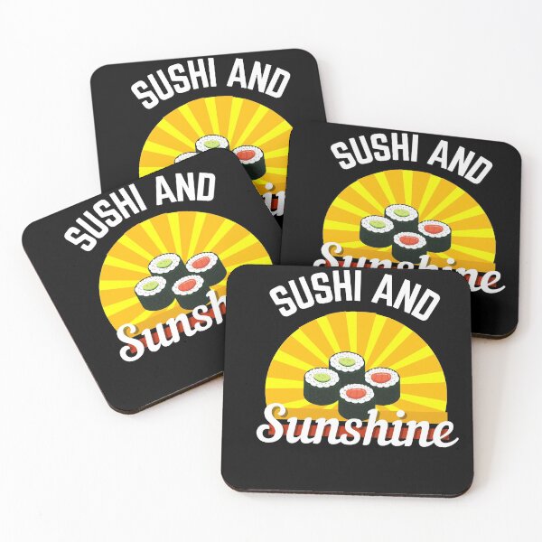 Item preview,  Sushi and Sunshine Vintage Sunset Summer Beach designed and sold by RanirO.