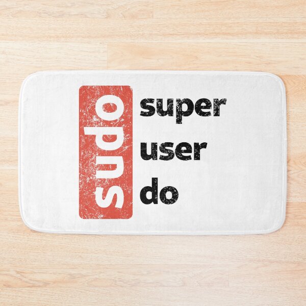 Item preview, sudo - superuser do designed and sold by the-nic-001.