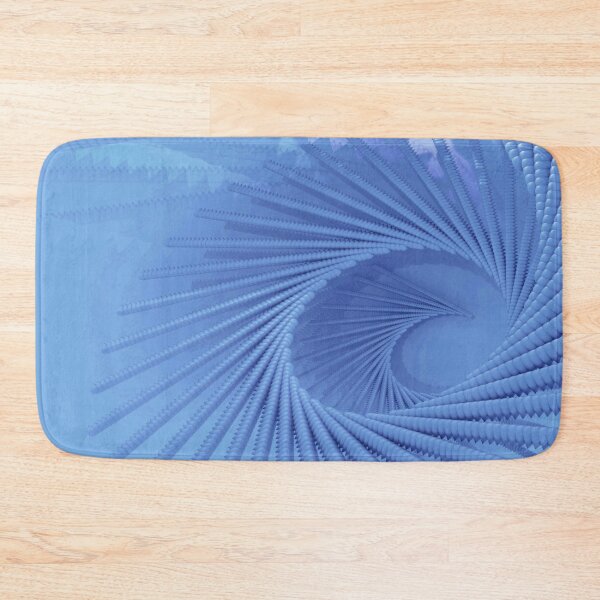 Item preview, Blue Spiral 3D Pattern Staircase Abstract Design designed and sold by luvvvvvit.