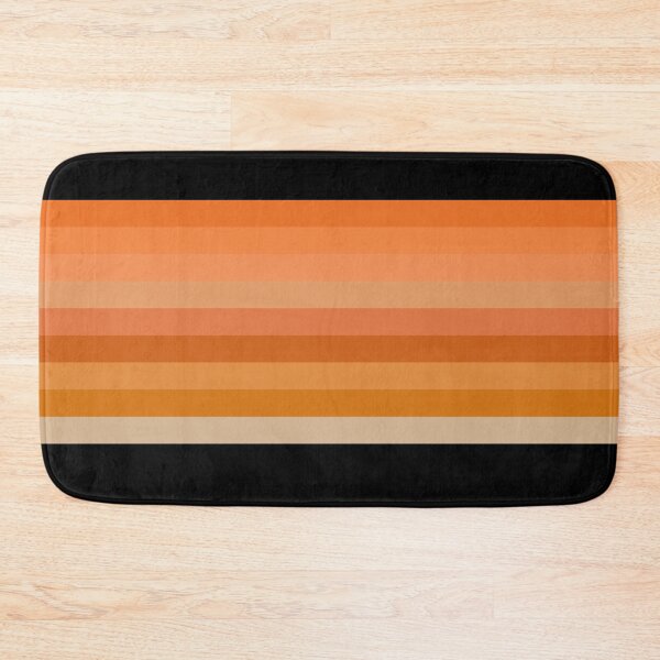 Item preview, Striped seamless pattern design in shades of orange with black designed and sold by seelya83.