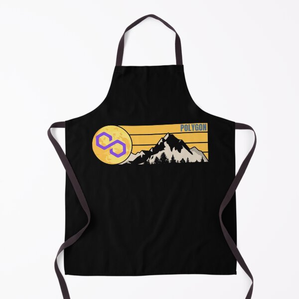 Item preview, Moon Mountain Polygon Crypto MATIC Cryptocurrency designed and sold by Bitcoin-Fashion.