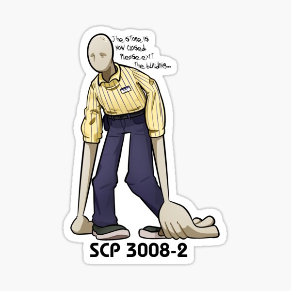 SCP 3008 IKEA Employee Sticker – The SCP Store