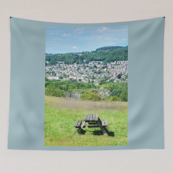 Item preview, Matlock View and Picnic Table designed and sold by Alisonchambers2.
