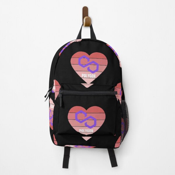 Item preview, Love Pink Polygon Crypto MATIC Cryptocurrency designed and sold by Bitcoin-Fashion.