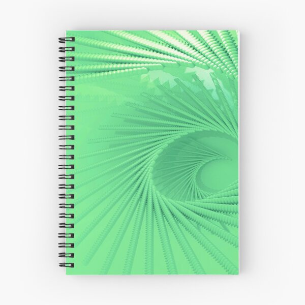 Item preview, Green Spiral 3D Pattern Staircase Abstract Design designed and sold by luvvvvvit.