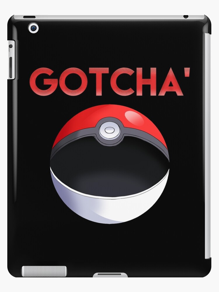 Pokemon Go Gotcha Ipad Case Skin By Thinkgeek Redbubble