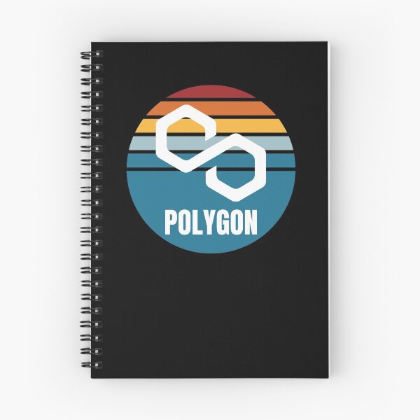 Item preview, Polygon Crypto MATIC Cryptocurrency Modern Sunset Design designed and sold by Bitcoin-Fashion.