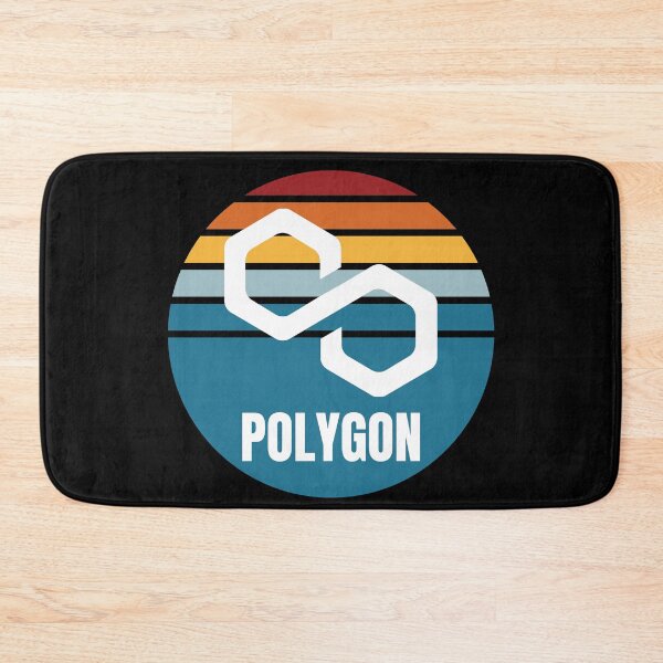 Item preview, Polygon Crypto MATIC Cryptocurrency Modern Sunset Design designed and sold by Bitcoin-Fashion.