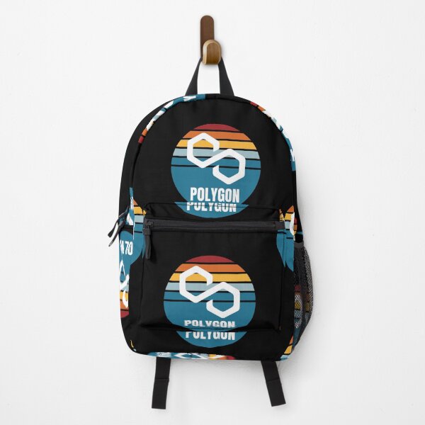 Item preview, Polygon Crypto MATIC Cryptocurrency Modern Sunset Design designed and sold by Bitcoin-Fashion.