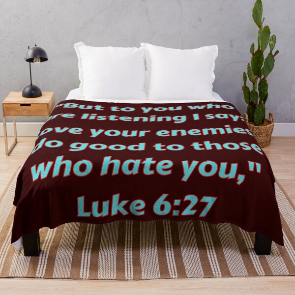 Item preview, Bible Verse Luke 6:27 designed and sold by Prayingwarrior.