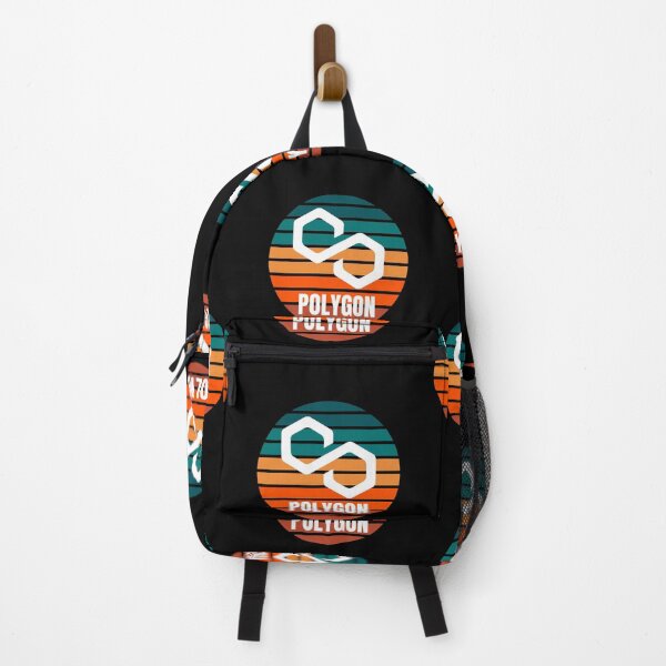 Item preview, Polygon Crypto MATIC Cryptocurrency Modern Sunset Design v2 designed and sold by Bitcoin-Fashion.