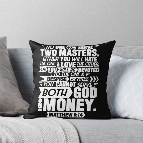 Item preview, Matthew 6:24 designed and sold by plushism.