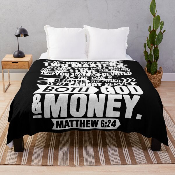 Item preview, Matthew 6:24 designed and sold by plushism.