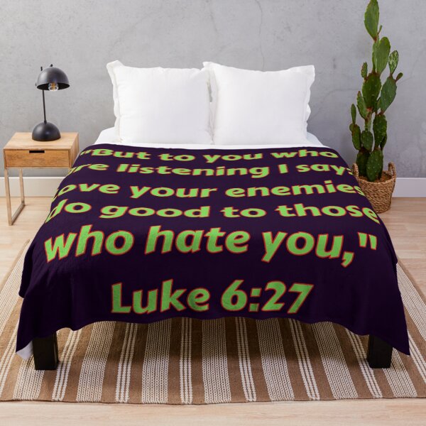 Item preview, Bible Verse Luke 6:27 designed and sold by Prayingwarrior.
