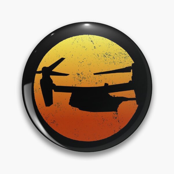 Artikelvorschau, V22 Osprey Silhouette Sonnenuntergang Militärhubschrauber V22 Gear entworfen und verkauft von DynamicDesign.