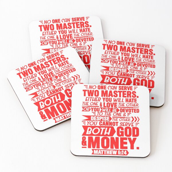 Item preview, Matthew 6:24 designed and sold by plushism.