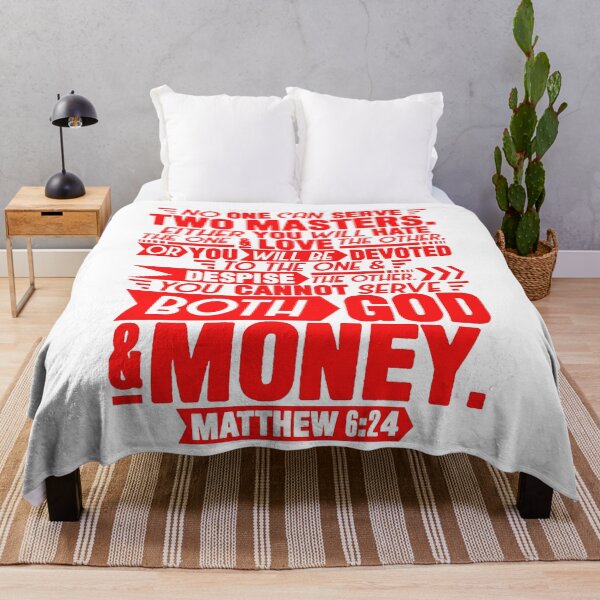 Item preview, Matthew 6:24 designed and sold by plushism.