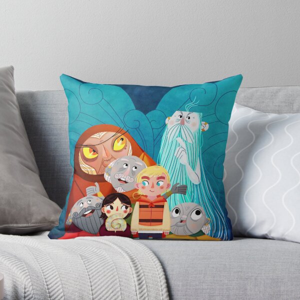 Song of the Sea Throw Pillow