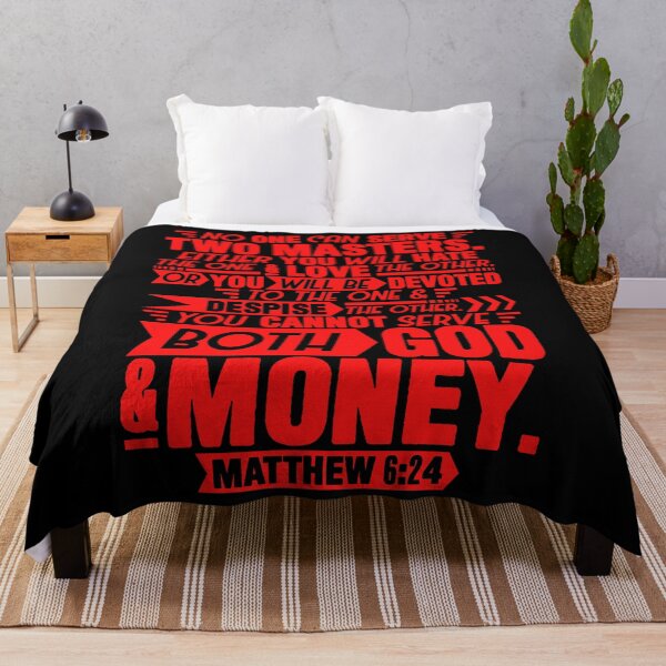 Item preview, Matthew 6:24 designed and sold by plushism.