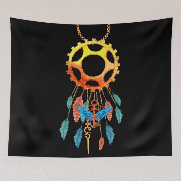 Item preview, Steampunk dreamcatcher designed and sold by Astralia.
