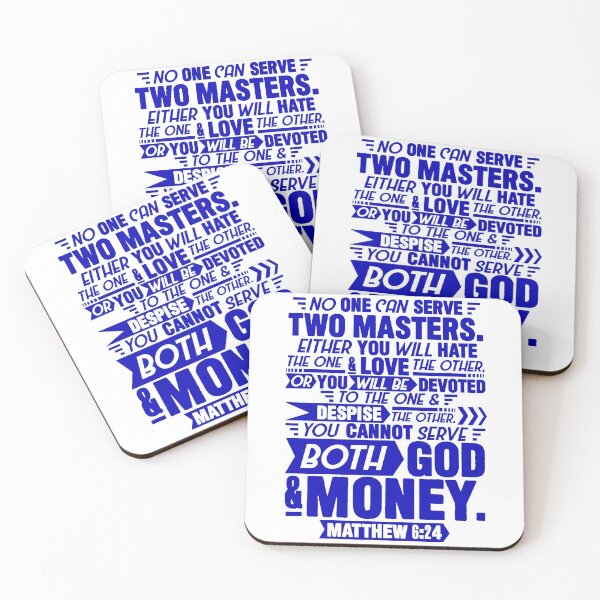 Item preview, Matthew 6:24 designed and sold by plushism.