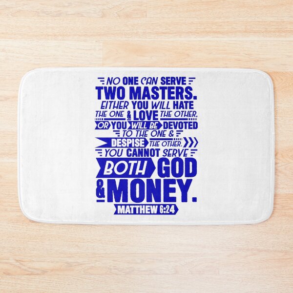 Item preview, Matthew 6:24 designed and sold by plushism.