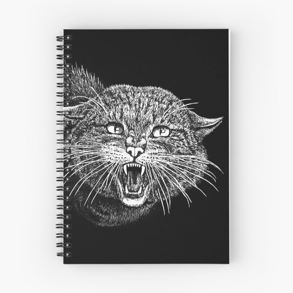 Item preview, Wild cat, cat hisses designed and sold by 1001karte.