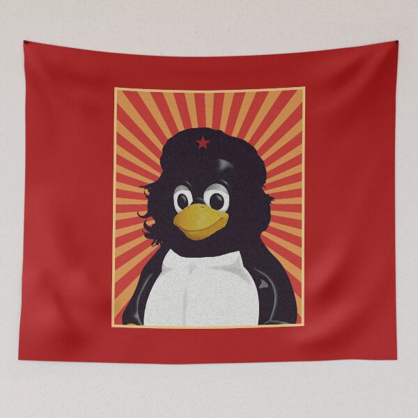 Item preview, Linux Penguin Che Guevara designed and sold by DFerraz.