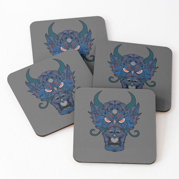 Item preview, Angry Dragon Head - Dark Blue designed and sold by Chubuter.