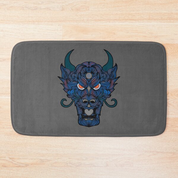 Item preview, Angry Dragon Head - Dark Blue designed and sold by Chubuter.