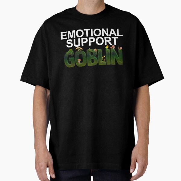 Item preview, emotional support goblin designed and sold by alchememeist.