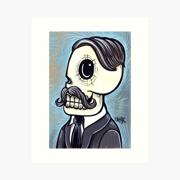 Mr. Blue Art Print