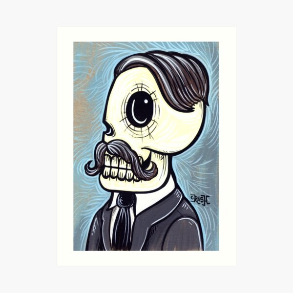 Mr. Blue Art Print
